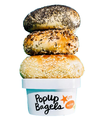 Bagel tower aura farming like a Columbia sophomore on LinkedIn