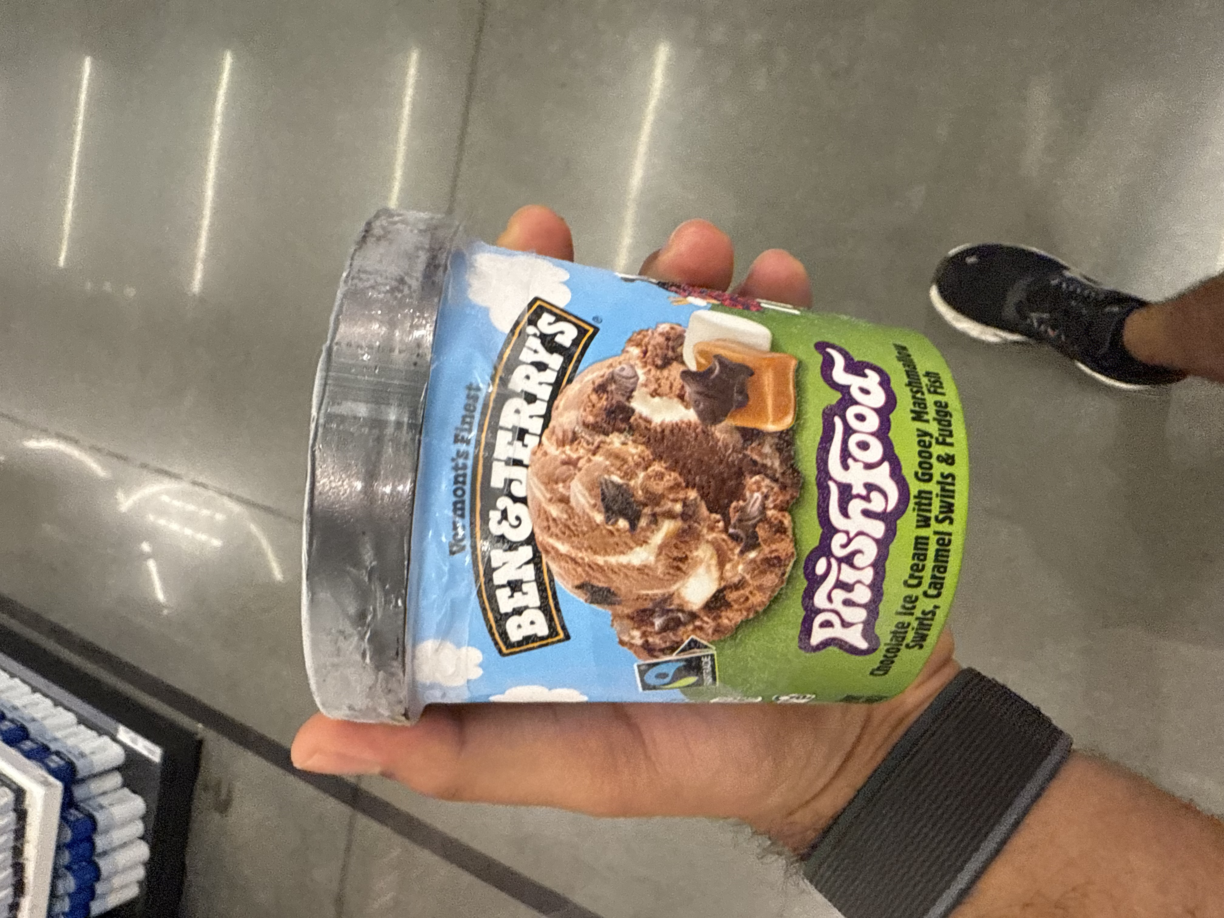 That pint of ice cream has more personality than you.