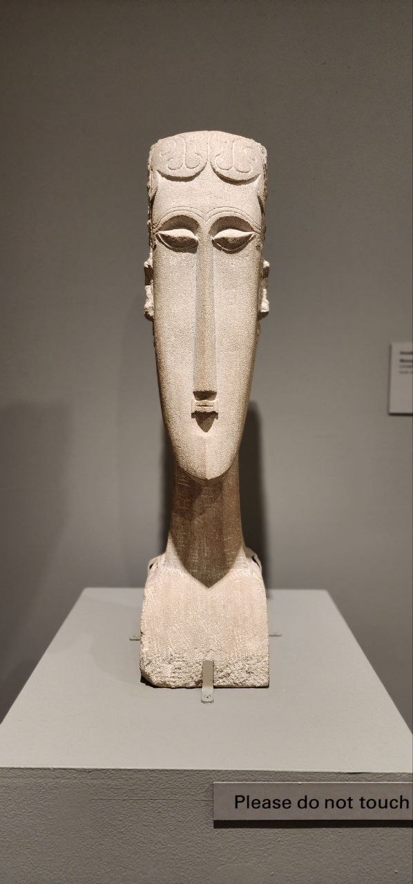 When life hits you so hard that even a stone sculpture feels your existential dread.
