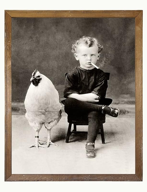 "Mandatory team-building exercise: smoking break with a chicken.