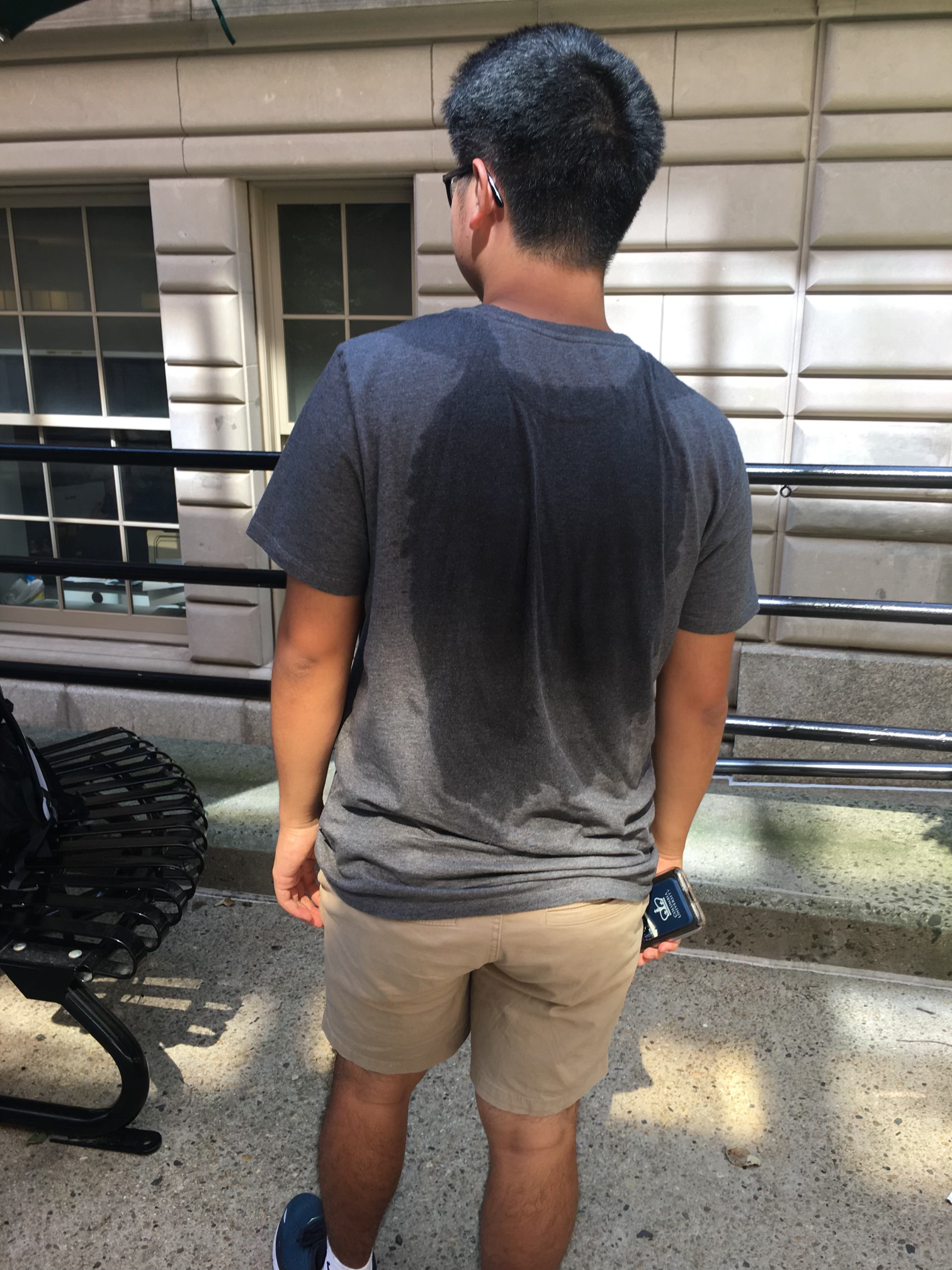 When your sweat patch is more famous than you.