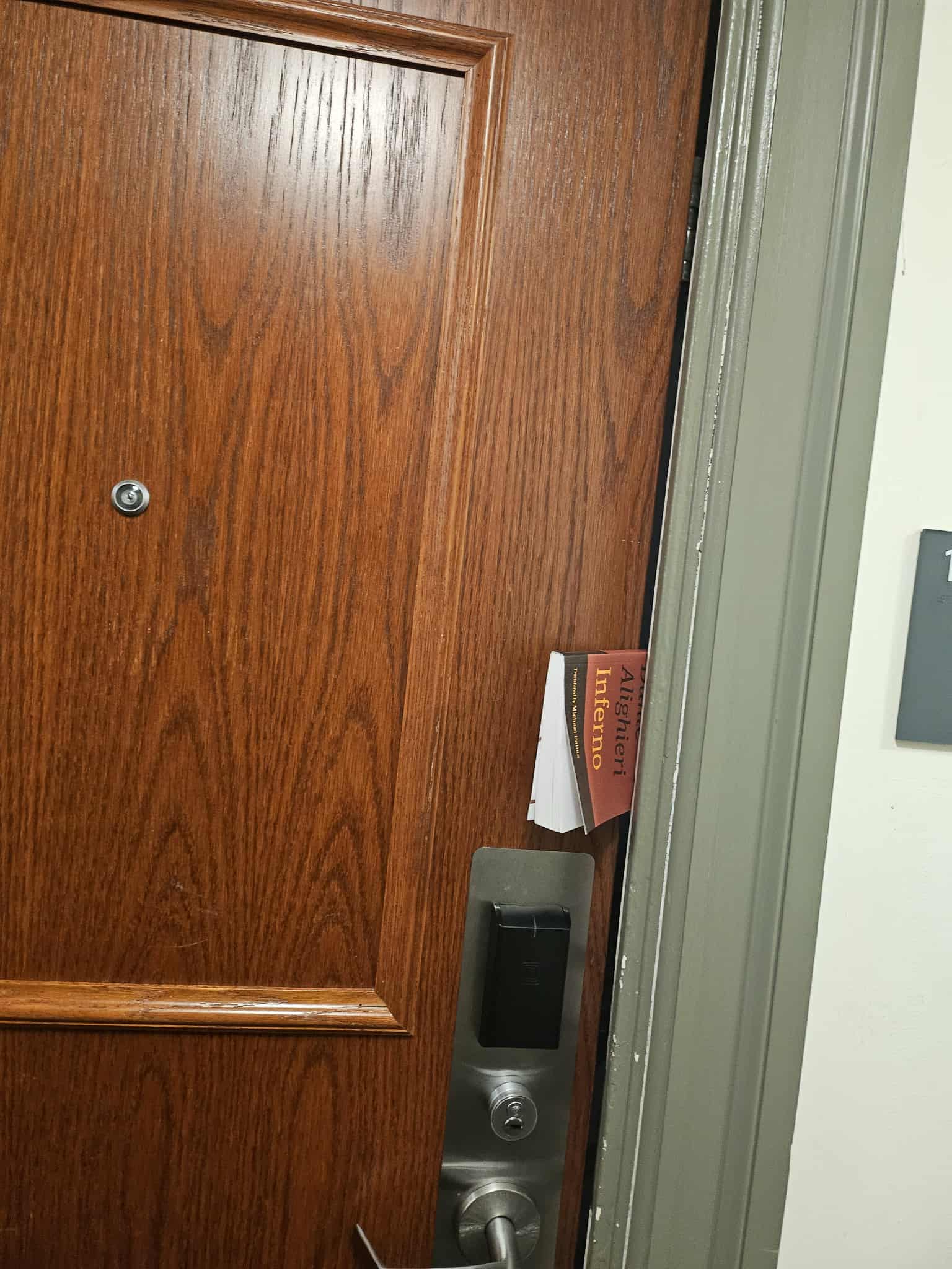 When Lit Hum is literally just a doorstop.