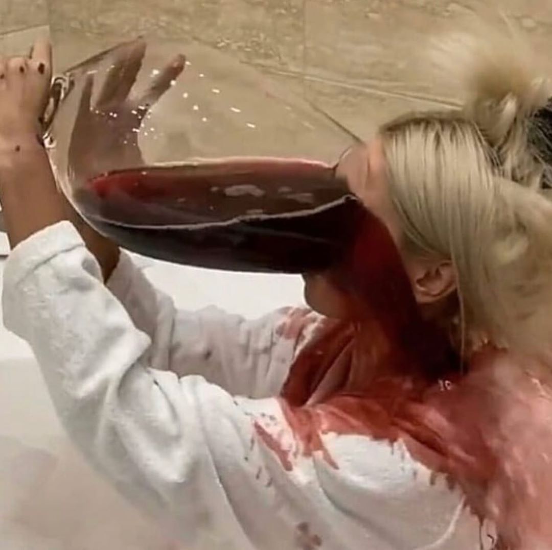 When you realize wine is cheaper than therapy.