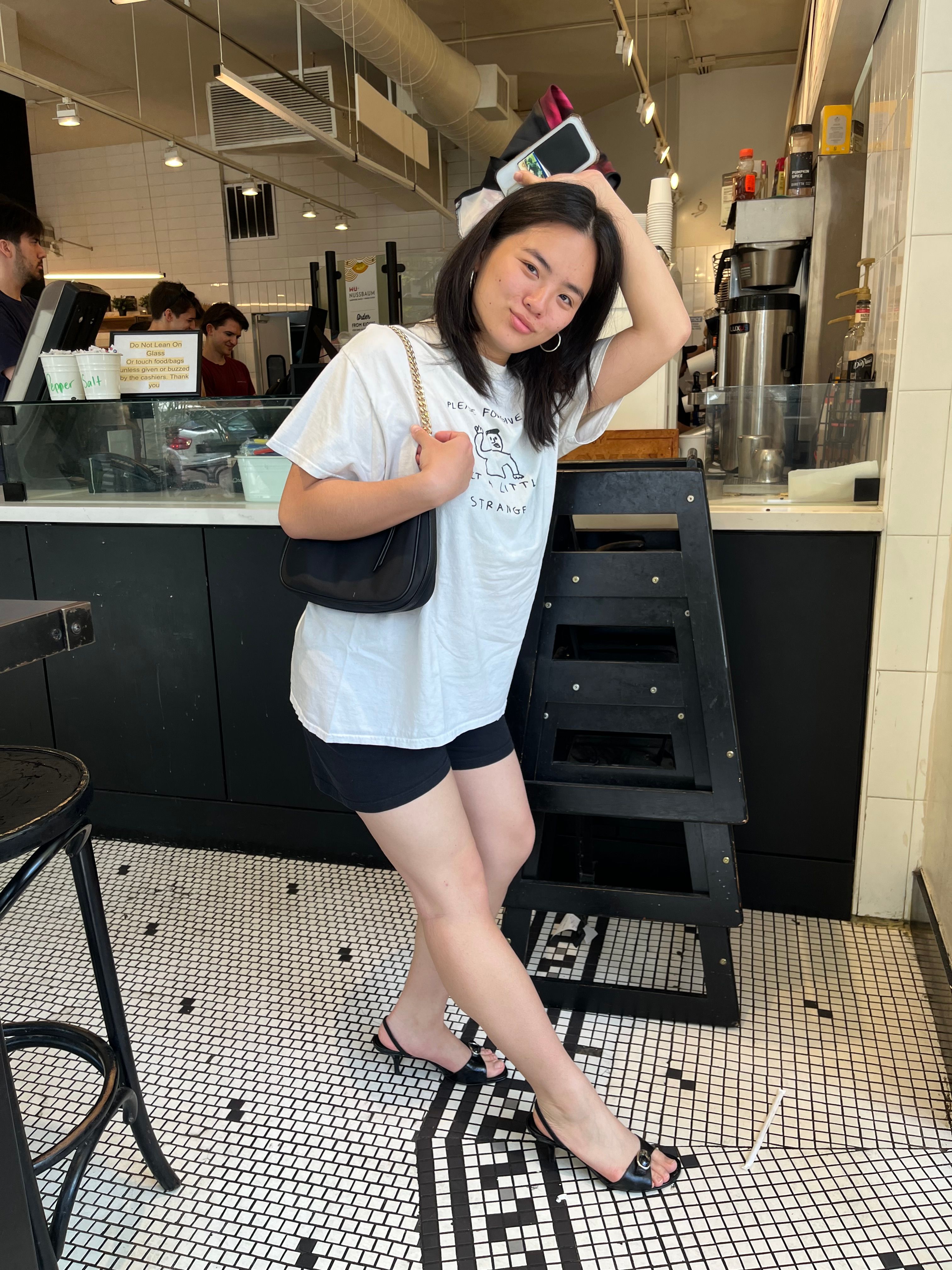 posting the cafe fit and waiting to see if i get hyped or roasted