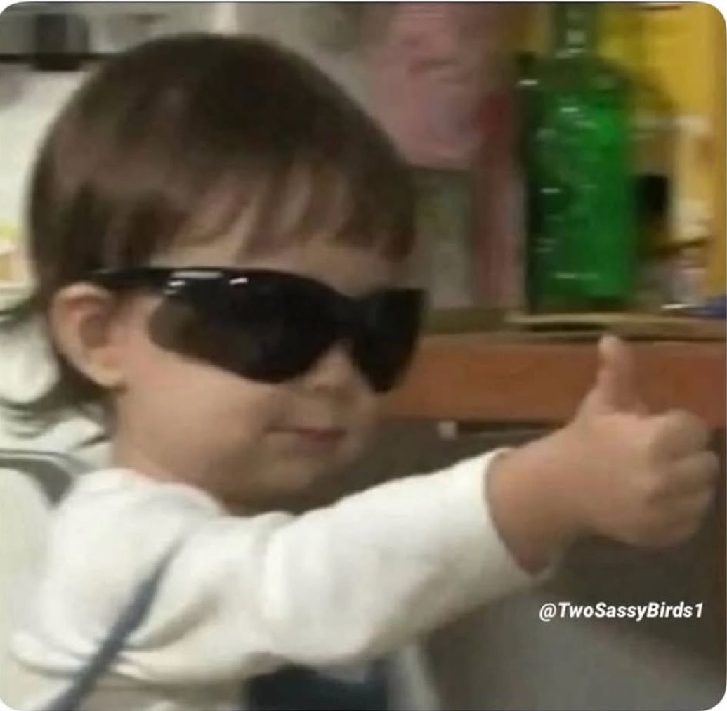 Bet this kid’s glazing himself harder than a Krispy Kreme.