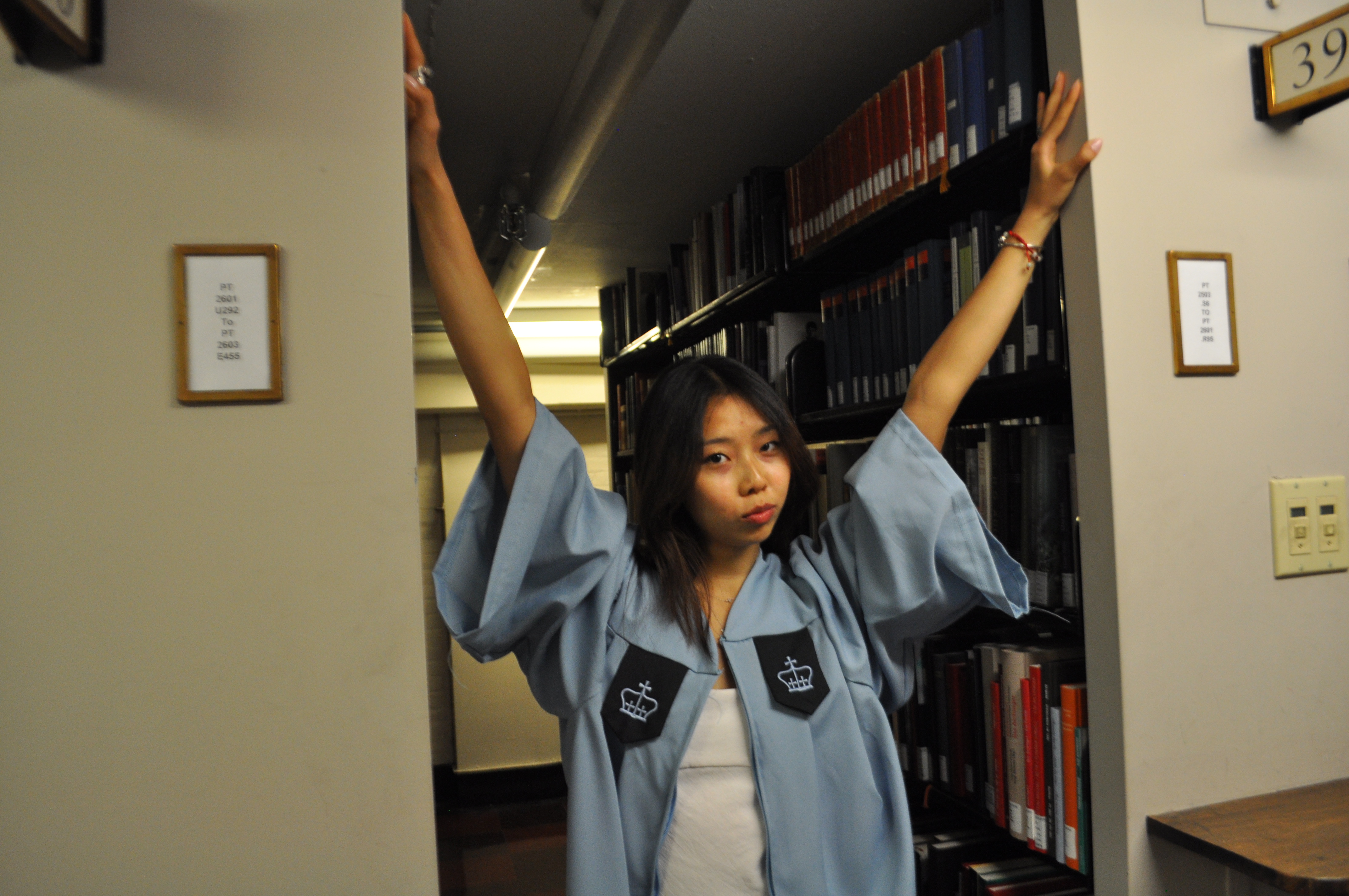 Flexing like you’re the star of a library TikTok.