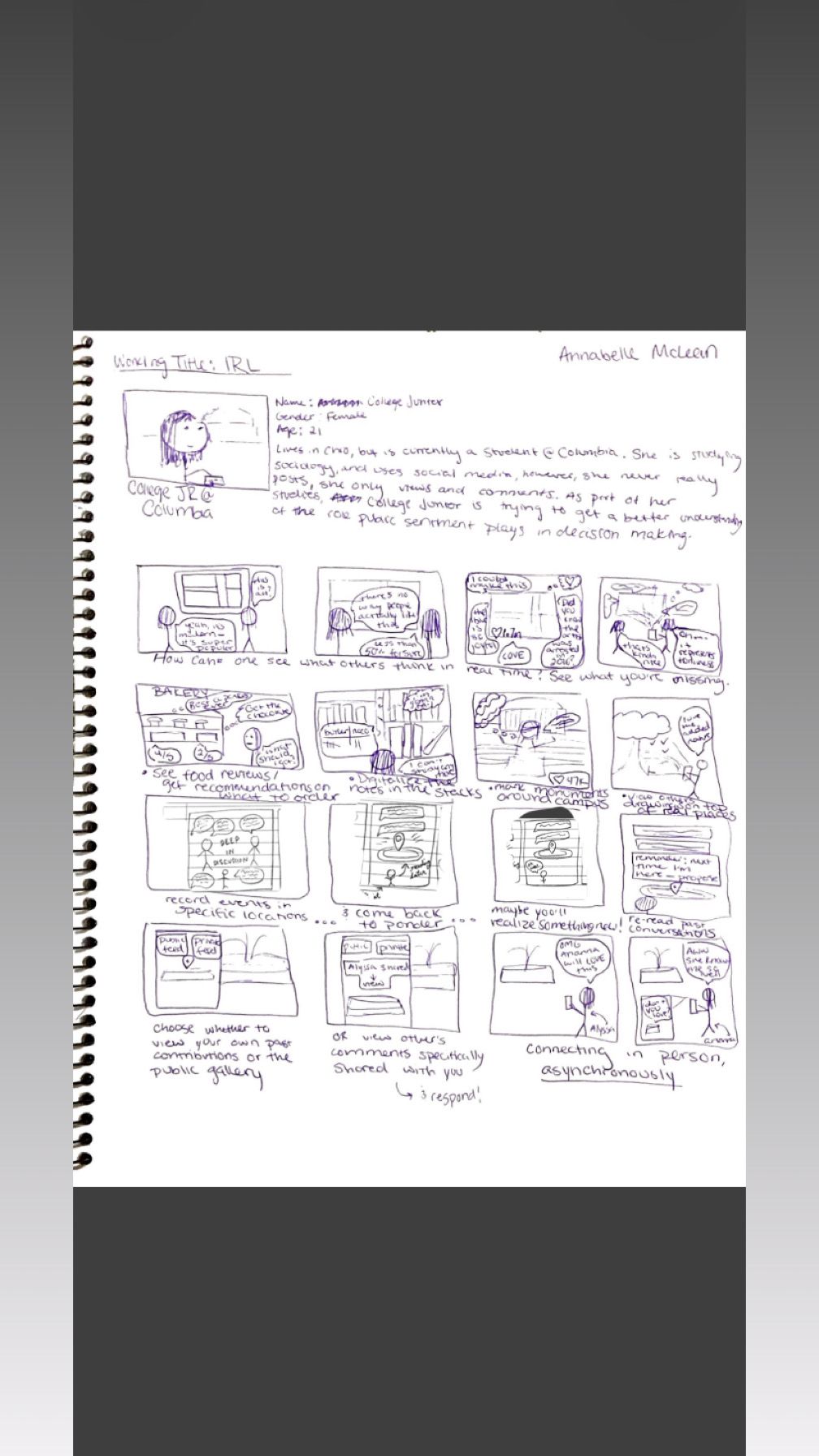 This spiral binder flexes harder than its creator's social life