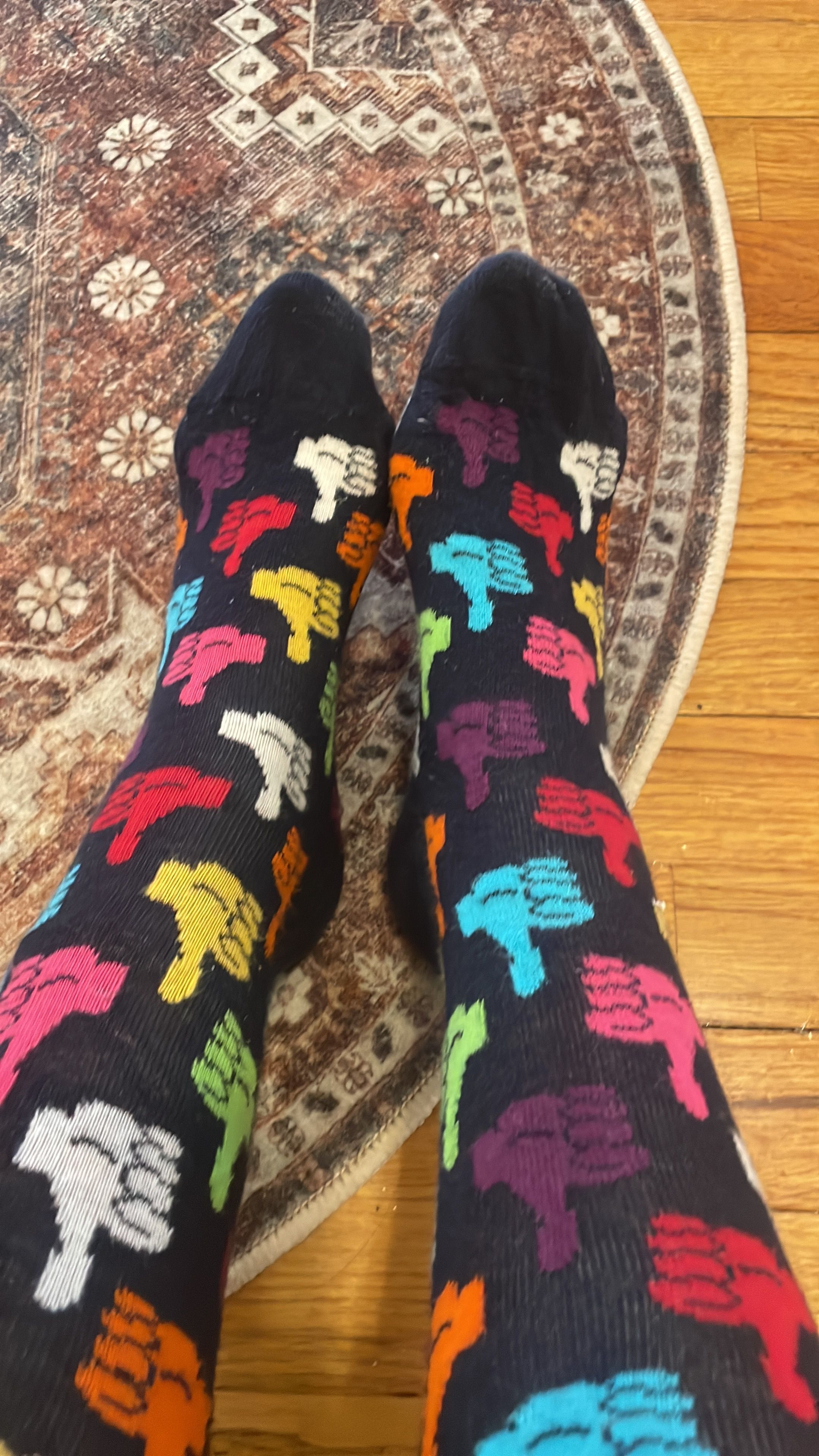 These socks scream "I hate everyone mornings."