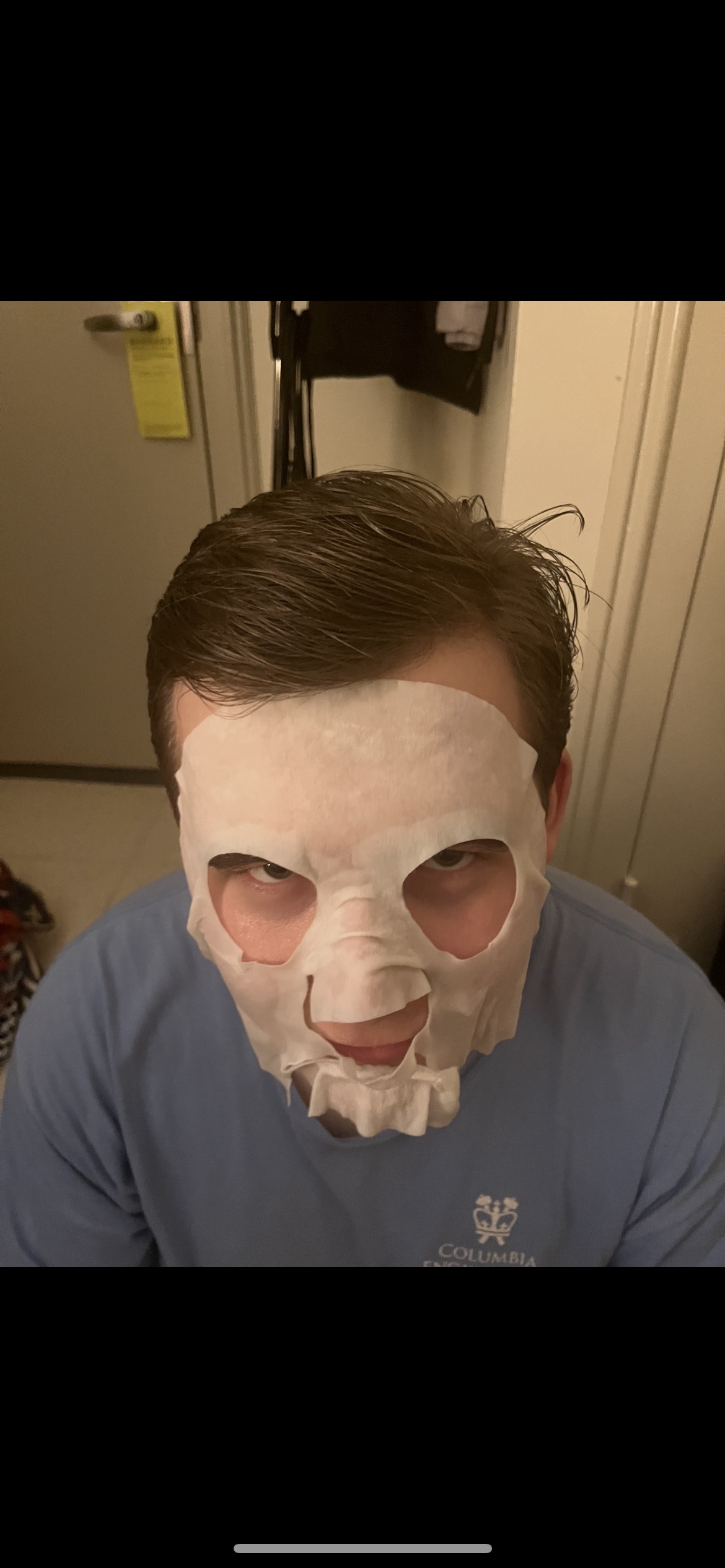 When your skincare is scarier than your life choices.