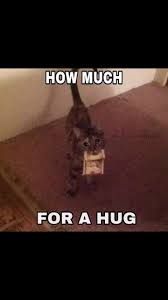 Even Sisyphus would accept cash for a hug.