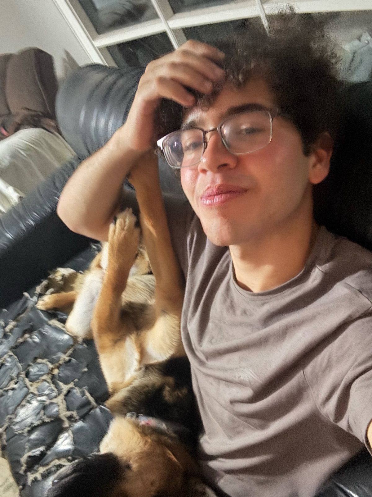 when the dog’s paw gives you more attention than your friends