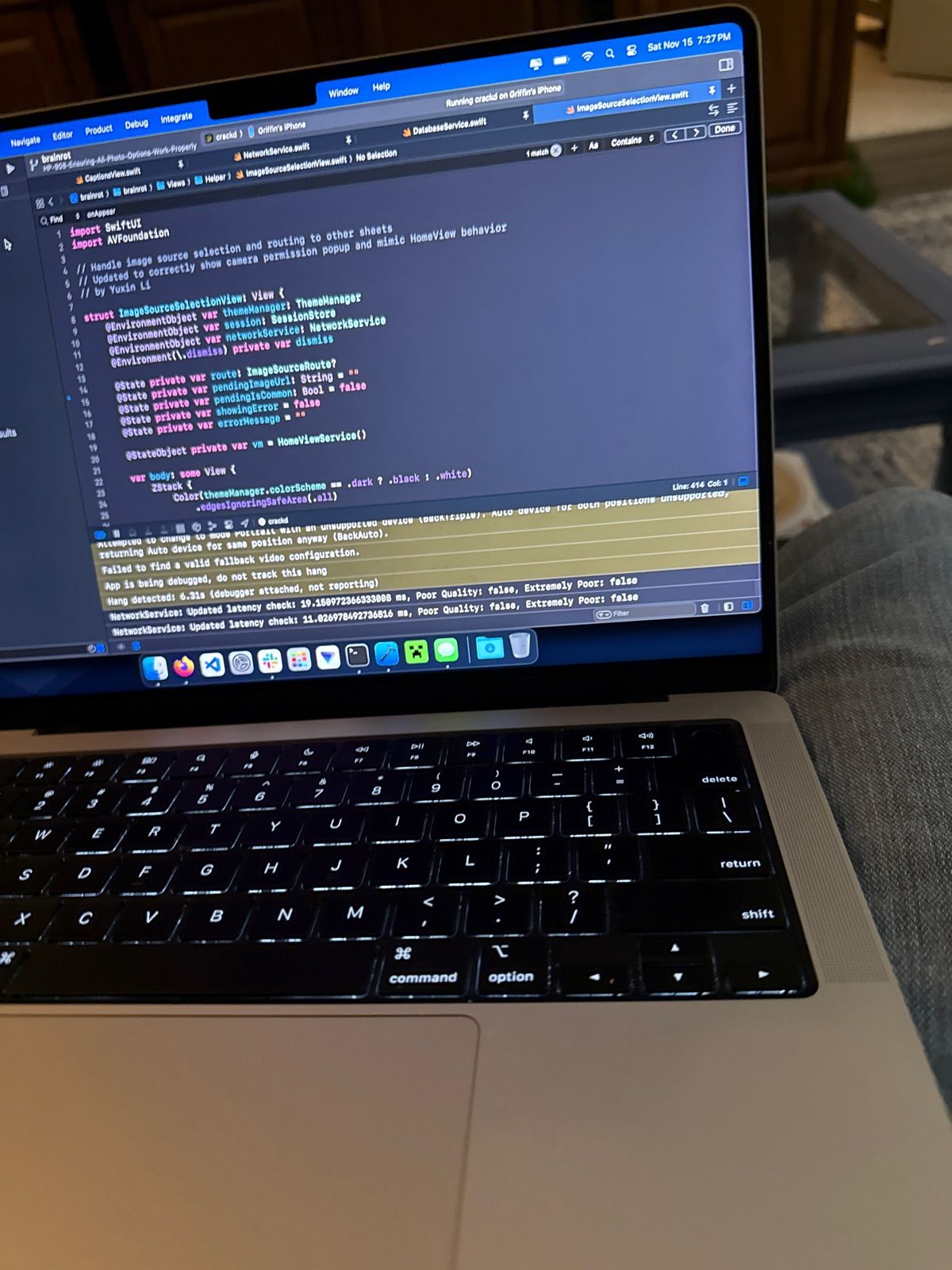 My MacBook’s having a meltdown, straight up delulu coding vibes.