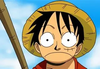 The image features Luffy, the main character from the popular anime and manga series "One Piece." He has a wide-eyed expression, conveying surprise or shock, often seen in comedic moments. Luffy's signature straw hat and simple red shirt are visible, emphasizing his adventurous spirit.
The bright blue sky in the background suggests a cheerful, carefree atmosphere, which perfectly complements Luffy's optimistic demeanor. His expression might hint at an unexpected twist in his journey as a pirate, possibly encountering a new adventure or a quirky situation.
Overall, the image captures a moment of humor and spontaneity, reflective of the series' themes of friendship and exploration. Luffy's exaggerated facial expression adds a comedic touch, making it a memorable snapshot from a beloved cultural phenomenon.