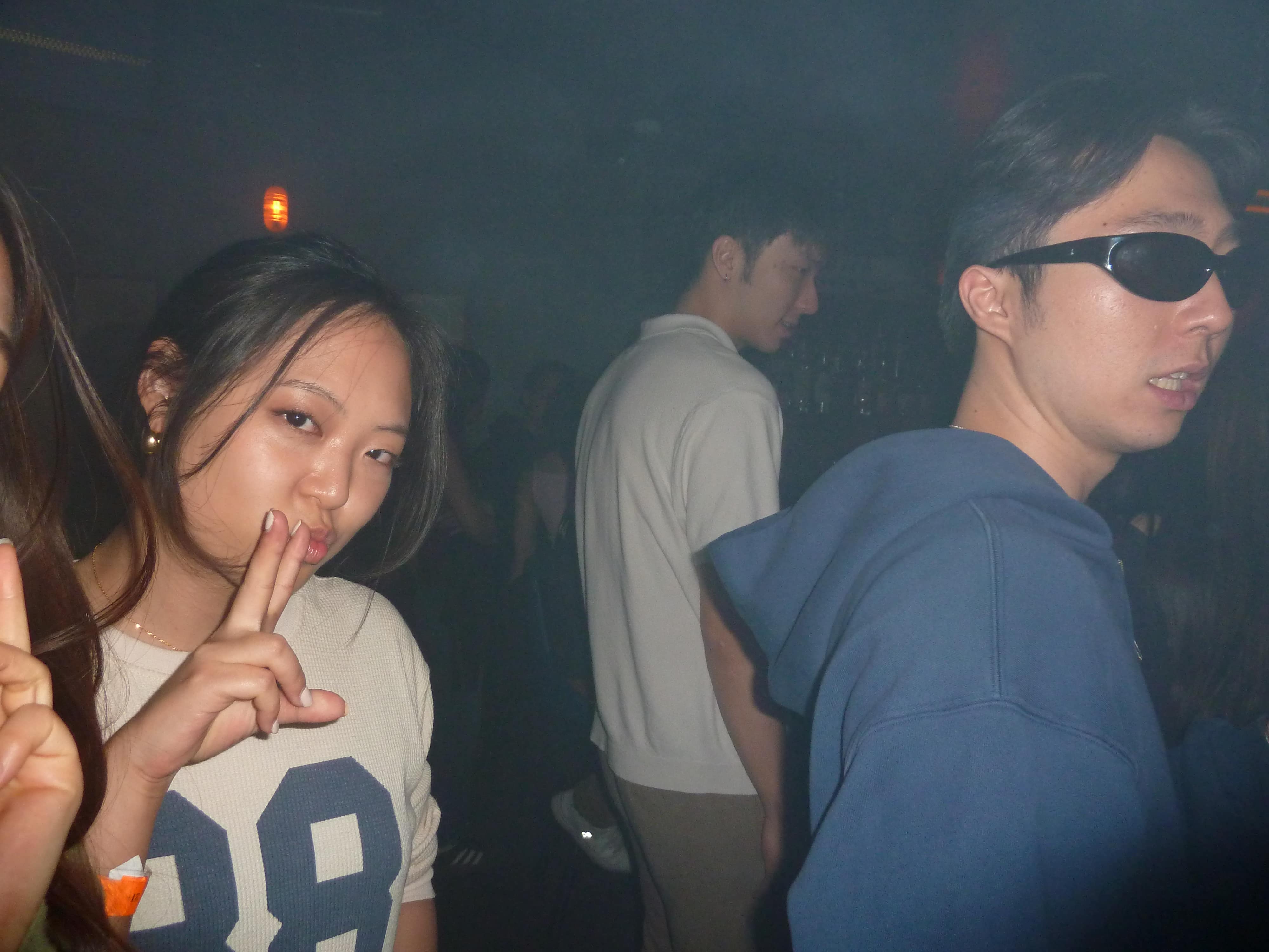 Found my new Tinder profile pic: "Party animal with mystery date."
