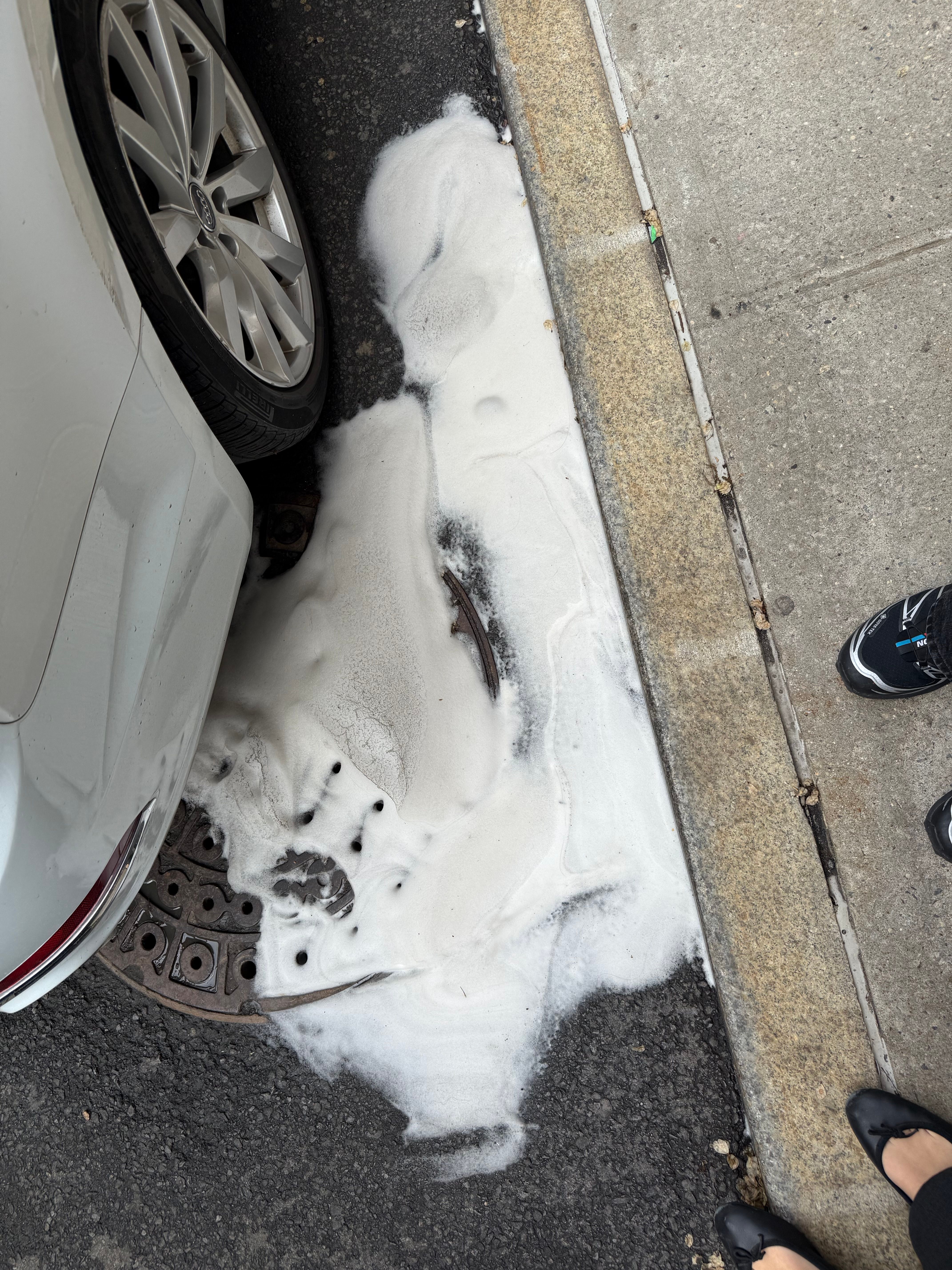 Two witnesses, one spill — Camus would call it absurd.