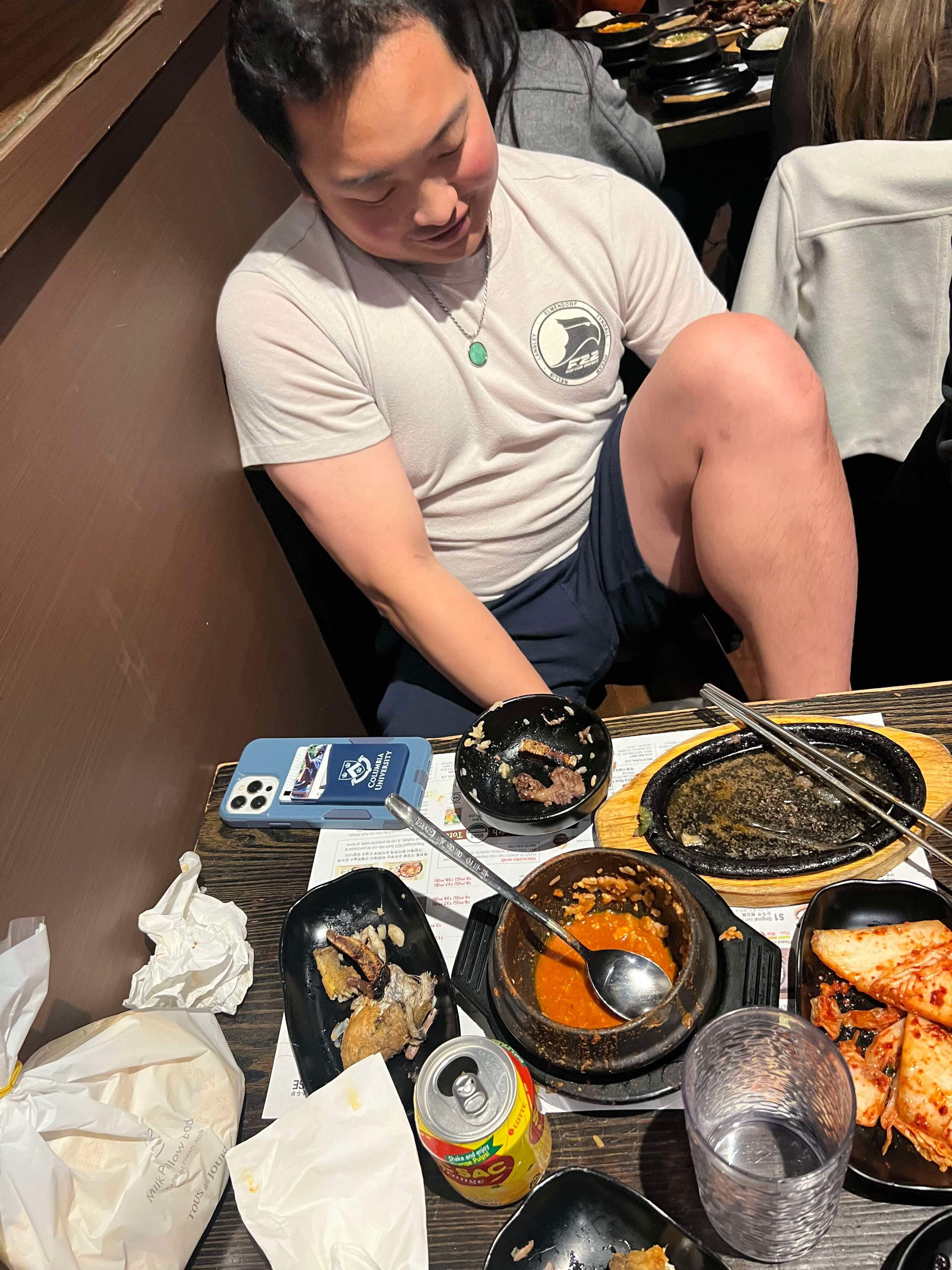 this is what food coma main character energy looks like