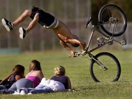 this is the universe making sure my bike stunt career stays chopped
