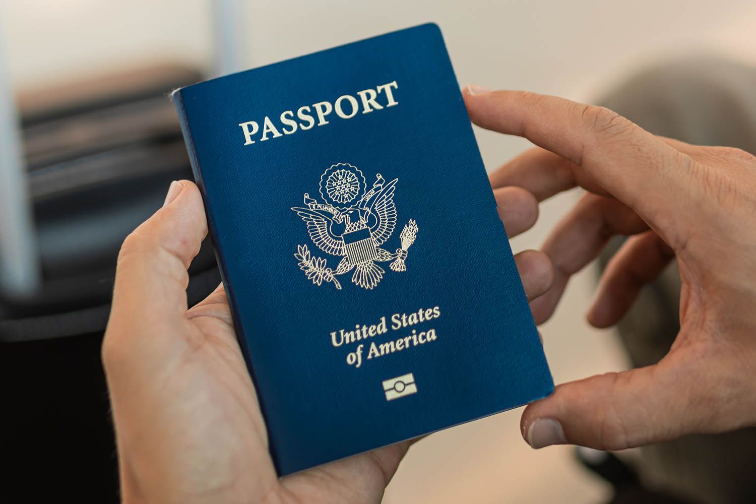 my passport looking fresher than my GPA after midterms