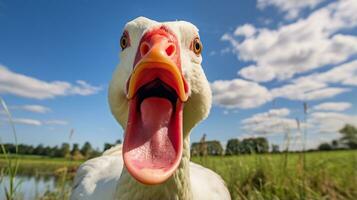 This goose out here spilling more tea than your group chat.
